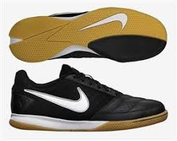 Nike Indoor Soccer Shoes 67 49 580453 010 Nike Fc247 Gato Ii Leather Indoor Soccer Shoes Black White Metallic Silver Chuteiras Estadio Futebol Futebol
