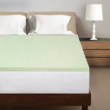 Best Price Mattress 1 5 Inch Green Tea Infused Memory Foam Bed Topper Cooling Mattress Pad Walmart Com Memory Foam Bed Topper Cooling Mattress Pad Mattress Pad