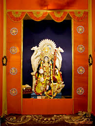 Saraswati puja is celebrated on the fifth day (panchami tithi) of the shukla paksh of the hindu month of magha. Saraswati Puja Pandal Decoration Idea Best Handmade Saraswati Puja Pandal Images Photos Www Lovelyheart In