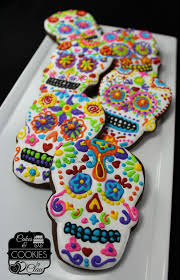 Day Of The Dead Dia De Los Muertos Sugar Skulls Calavera Cookies Fancy Desserts Cookie Decorating Cookies