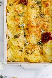 Easy Cheesy Scalloped Potatoes Recipe Healthy And Delicious Version Recipe Scalloped Potato Recipes Cheesy Scalloped Potatoes Recipe Healthy Potato Recipes