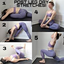 Try These Yoga Poses After Leg Day Sore Legs After Workout Post Workout Stretches Sore Legs