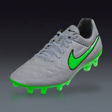 Nike Tiempo Legend V Fg Wolf Grey Green Strike Black Silver Storm Firm Ground Soccer Shoes Soccer Shoes Soccer Boots Rugby Boots