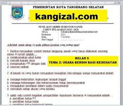 Soal Uas Pat Ukk Kelas 5 Tema 2 Kurikulum 2013 Revisi 2019 2020 Kang Izal Blog