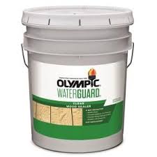 Waterguard 5 Gal Clear Wood Sealer Wood Sealer Staining Wood Exterior Wood Stain