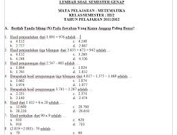 Pin Di Matematika Sd Kelas 3