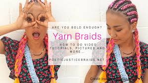 Yarn Braids Styles How To Do Tips Photos Tricks Care So, i cleaned the sewing room so i could instantly make a mess with this project. yarn braids styles how to do tips