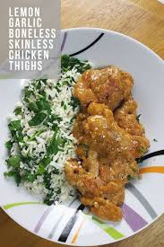 Chicken Thighs Lemon Garlic And Prosecco Wine Pairing Life Time Vibes Recipe Boneless Skinless Chicken Thighs Boneless Skinless Chicken Skinless Chicken Thighs