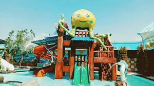 Wahana edukatif di luar kolam renang. Ktg Jungle Water Park Ketegan Tanggulangin Sidoarjo Youtube