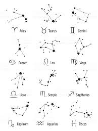 Zodiac Signs Horoscope Symbols Astrology Icons Stars Zodiacal In 2020 Horoscope Tattoos Zodiac Signs Symbols Astrology Tattoo