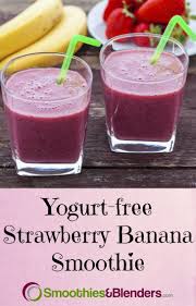 Strawberry Banana Smoothie Without Yogurt Smoothie Without Yogurt Strawberry Banana Smoothie Frappe Recipe