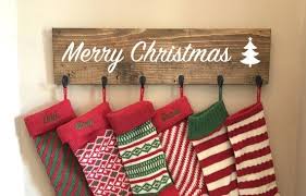 Family Stocking Hooks Hanging Stocking Stocking Hanger Reclaimed Wood No Mantle Rust Christmas Stocking Holders Christmas Stocking Hangers Rustic Stocking