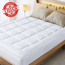 Shop For Homkuu Mattress Topper Plush Snow Down Alternative Filling Bed Topper Extra Thick Mattress Pad Soft Breathable Hypoallergenic Pillow Top Full Size In 2020 Thick Mattress Topper Mattress Mattress Pad