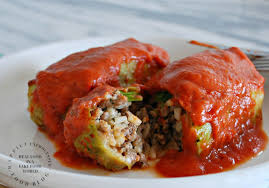 Traditional Polish Style Stuffed Cabbage Rolls No Canned Soup Happily Unprocessed Recipe Cabbage Rolls Cabbage Rolls Recipe Beef Recipes
