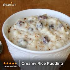 Creamy Rice Pudding Recipe Creamy Rice Pudding Creamy Rice Rice Pudding