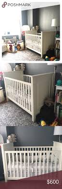 Pottery Barn Fillmore Crib W Mattress Like New Pottery Barn Kids Convertible Fillmore Crib In White Plus Mattre Fillmore Crib Pottery Barn Mattress Sets Cribs