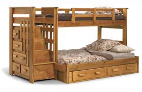 Bunk Beds With Stairs Feel The Home Wooden Bunk Beds Bunk Beds With Drawers Bunk Bed Designs