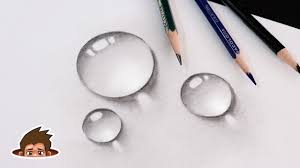 Hyper realism allows you to get a precise level of detail in your drawings that makes them look like the most close up photos so you can barely even tell that they're a drawing at all. How To Draw Easy Realistic Water Drops Pencil Cute 3d Drawing Youtube