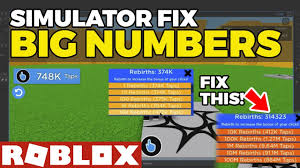 Roblox Studio Big Numbers In Tapping Simulator How To Fix Youtube