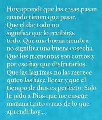 Hoy Aprendi Quotes Me Quotes Inspirational Quotes