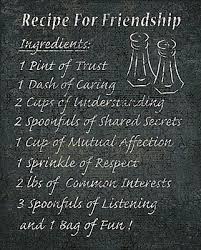 Contact Support Friendship Recipe Friendship Quotes Friendship Poster