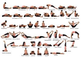Little Gold Book Yoga Poses Chart Ashtanga Yoga Poses Seated Yoga Poses