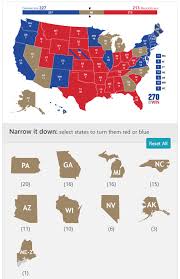Presidential Election Undecided Remaining Paths To 270 Electoral Votes