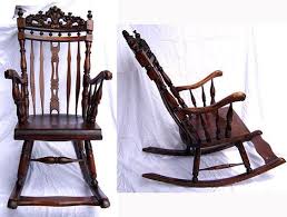 Antique Rocking Chair Hand Carved Baroque Mahogany Victorian Country French Or Colonial Indonesian With Antique Rocking Chairs Wood Rocking Chair Rocking Chair