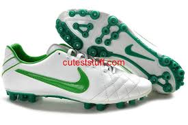 Nike Tiempo Mystic Iv Ag White Green Under 50 00 Nike Soccer Shoes Soccer Boots Green Football Boots