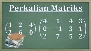 Cara Perkalian Matrik Ordo 2x3 Dengan 3x4 Youtube