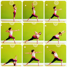 Variation On Dancing Warrior Sequence Vinyasa Yoga Sequence Fun Yoga Sequence Yoga Flow Sequence