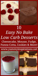 10 Easy No Bake Low Carb Desserts Super Easy Keto Desserts In 2020 Low Carb Desserts Keto Dessert Easy Sugar Free Desserts