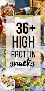 High Protein Snacks Healthy Protein Snacks Protein Snacks Recipes High Protein Snacks