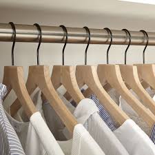 Our Basic Lotus Wooden Clothes Hangers Are Essential For Any Closet Not Only Do They Look Great They Offer A Tremendous Wooden Hangers Clothes Hanger Hanger