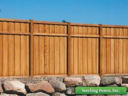 Wood Privacy Fence Styles Keystone Fence Wood Privacy Fencing Minneapolis Mn Fence Design Backyard Fences Brick Fence