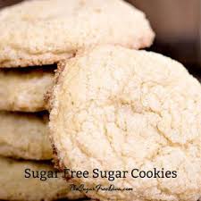 Sugar Free Sugar Cookies Recipe Yummly Recipe Sugar Free Cookies Sugar Free Cookies Diabetic Diabetic Desserts Sugar Free