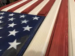 Diy American Flag Wood American Flag Diy Wood Flag Diy American Flag Wood