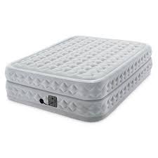 Intex Dura Beam Plus Supreme Air Flow Durable Bed Mattress W Fiber Tech Queen Air Bed Intex Air Mattress