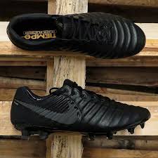 The Black Platinum Nike Tiempo Legend Vii Boots Introduce A Stealth Look For The Next Gen Tiempo Cool Football Boots Mens Football Boots Nike Football Boots