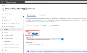 .azure managed identities which are managed, behind the scenes, by azure active directory. Middleway Simplifying App Settings With Azure App Configuration
