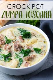 Crock Pot Zuppa Toscana The Blond Cook Recipe Slow Cooker Soup Soup Recipes Slow Cooker Crockpot Soup Recipes