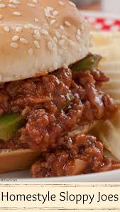 Homestyle Sloppy Joes Recipe Sloppy Joes Beef Dinner Sloppy Joes Recipe