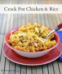 Crock Pot Chicken And Rice Flour On My Face Recipe Crock Pot Chicken And Rice Recipe Chicken Crockpot Recipes Pot Recipes