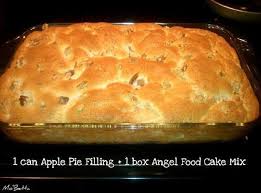Apple Angel Food Cake Recipe Angel Food Cake Mix Recipes Angel Food Angle Food Cake Recipes