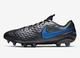 Nike Tiempo Legend 8 Elite Fg Black Blue Hero Black Niketiempo Nikefootball Footballboots Soccer Cleats Soccer Cleats Nike Nike