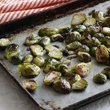 Simple Crispy Oven Roasted Brussels Sprouts Garlic Girl Recipe Roasted Brussel Sprouts Brussel Sprout Salad Recipes Brussel Sprout Recipes Roasted