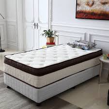 Le Confort 11 Inch Twin Size Bed Mattress Gel Memory Foam Pillow Top Mattress California Fire Resistant Design Spri Mattress Twin Size Bedding Mattress Springs