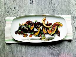 Roasted Acorn Squash With Chile Vinaigrette Make This Tomorrow Night Food Recipe For Roasted Acorn Squash Food Experiments