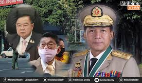 เหตุปะทะหน้าสถานทูตพม่า สรุปตำรวจเจ็บ 9 นาย รวบการ์ดวีโว่ 4 ราย คุมสอบสวน สน.ยานนาวา Vyfgf0yhpfvytm