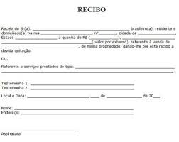 Modelo De Recibo Simples Recibo De Pagamento Compra De Imovel Gestao De Escritorio